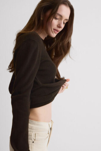 1 Cashmere Long Sleeve Top