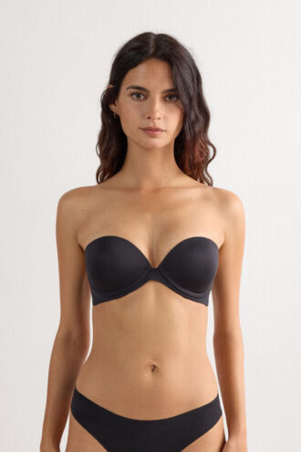 Anna Bandeau Bra in Ultralight Microfiber