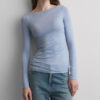 Boat Neck Modal Cashmere Ultralight Top
