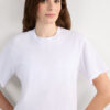 Boxy Fit Short Sleeve Top in Cotton Boxy Fit Short Sleeve Top in Cotton