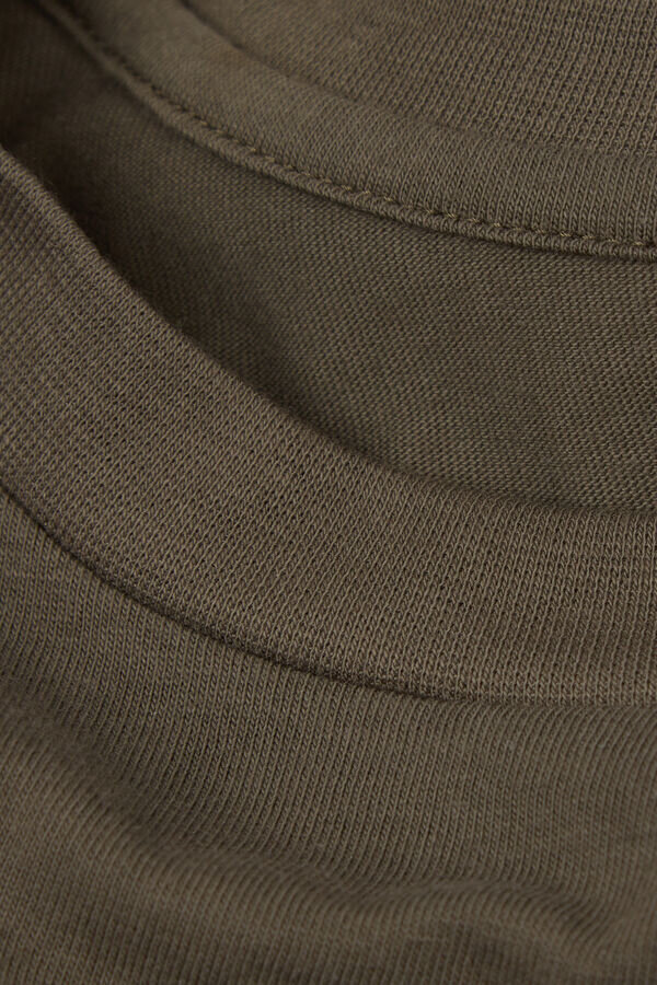 Boxy Fit Short Sleeve Top in Cotton Boxy Fit Short Sleeve Top in Cotton