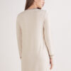 Button-Front Lace Detail Nightdress