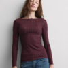 Cable Knit Bateau Neck Top in Ultralight with Cashmere