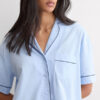 Chambray Ni Cotton and Modal Short Pajamas
