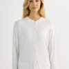 Chic Comfort Long Sleeve Modal Button-Up Top