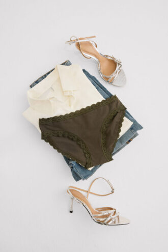 Cotton and Lace Panties