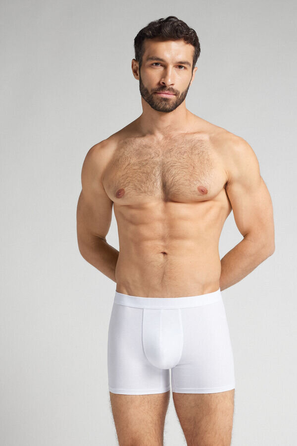 Cotton Boxers with Exposed Elastic Cotton Boxers with Exposed Elastic