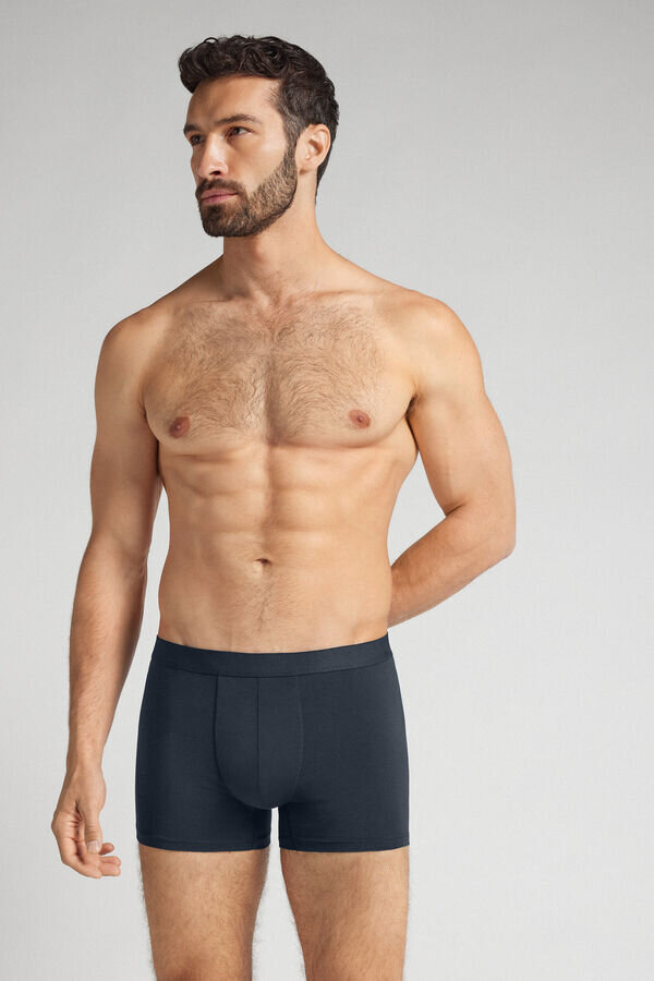 Cotton Boxers with Exposed Elastic Cotton Boxers with Exposed Elastic