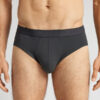 Cotton Briefs with Exposed Elastic
