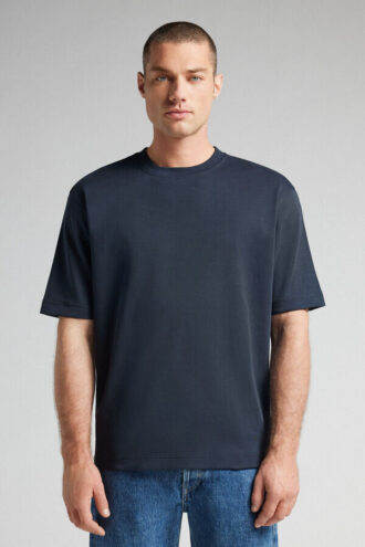 Cotton Interlock Oversized T-Shirt