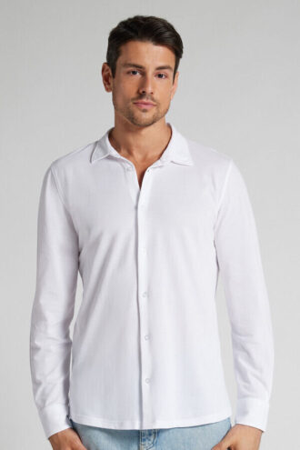Cotton Pique Shirt