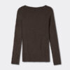 Crewneck Top in Modal Light with Cashmere Lame