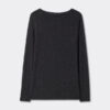 Crewneck Top in Modal Light with Cashmere Lame