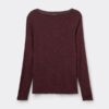 Crewneck Top in Modal Light with Cashmere Lame