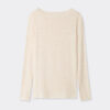 Crewneck Top in Modal Light with Cashmere Lame
