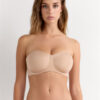 Diletta Bandeau Balconette Bra in Ultralight Microfiber