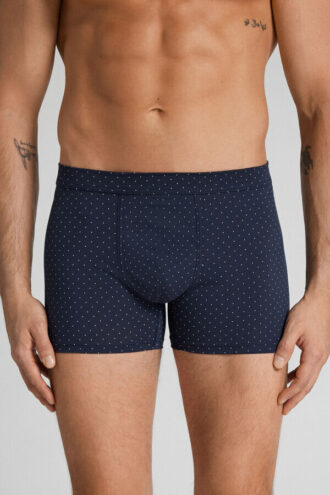 Dot Print Premium Mercerized Cotton Boxers