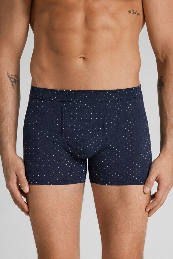 Dot Print Premium Mercerized Cotton Boxers Dot Print Premium Mercerized Cotton Boxers