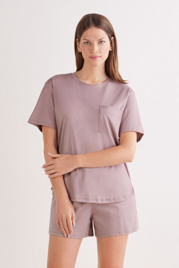 Elevated Cotton Short Sleeve Top Elevated Cotton Short Sleeve Top