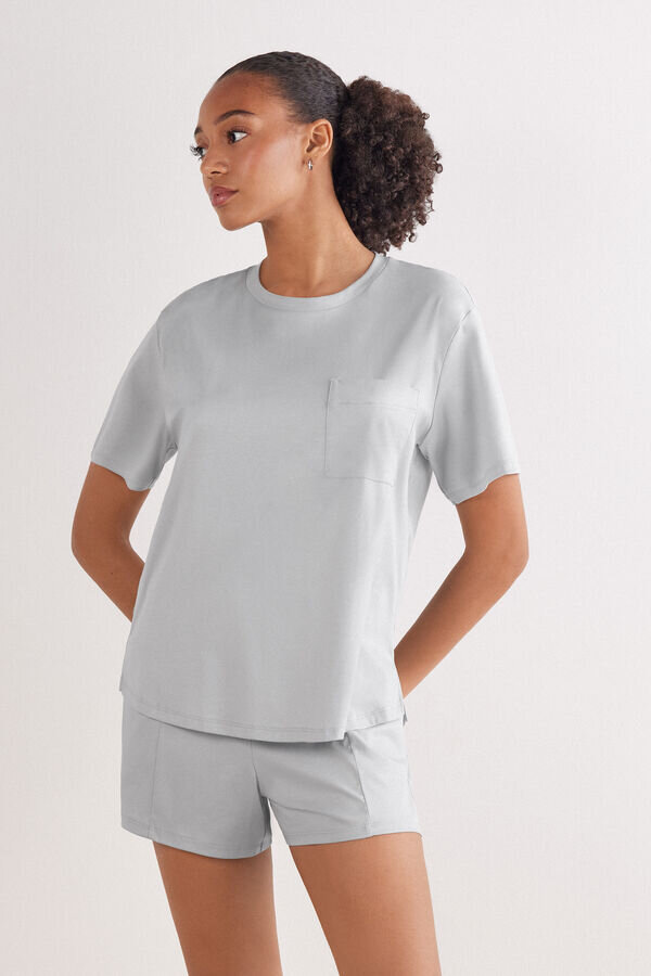 Elevated Cotton Short Sleeve Top Elevated Cotton Short Sleeve Top