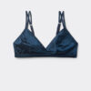 Emma Refined Everyday Bralette Triangle Bra in Silk