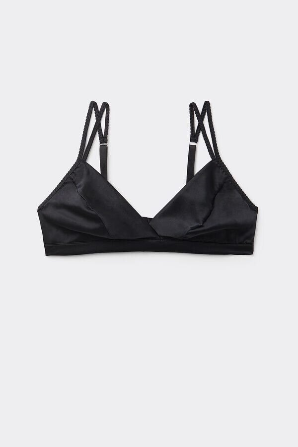 Emma Refined Everyday Bralette Triangle Bra in Silk Emma Refined Everyday Bralette Triangle Bra in Silk