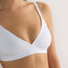 Emma Triangle Bra in Natural Cotton Emma Triangle Bra in Natural Cotton
