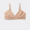 Emma Triangle Bra in Natural Cotton Emma Triangle Bra in Natural Cotton