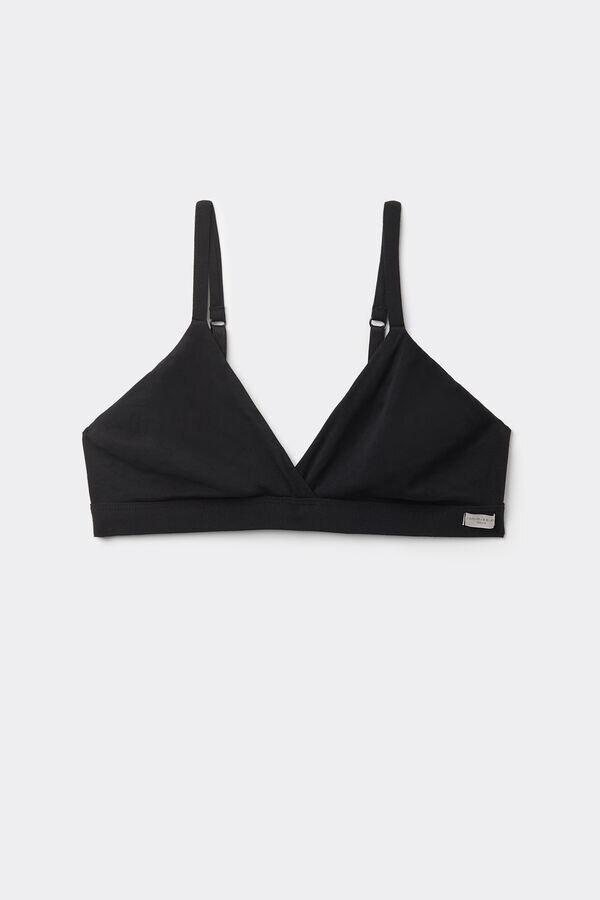 Emma Triangle Bra in Natural Cotton Emma Triangle Bra in Natural Cotton