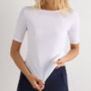 Fresh Bamboo Bateau Neck Top