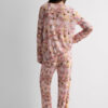 Fresh Bamboo Full Length Pajamas with Blossom Print Fresh Bamboo Full Length Pajamas with Blossom Print