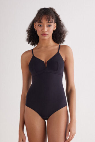 Fresh Bamboo Thin Strap Bodysuit