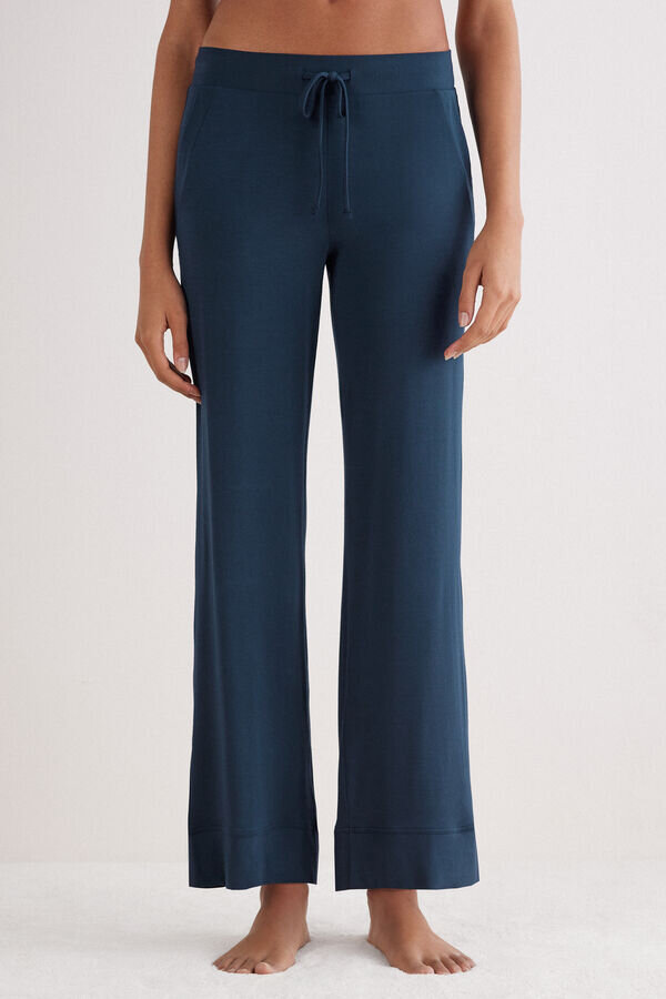 Full Length Modal Palazzo Pants Full Length Modal Palazzo Pants