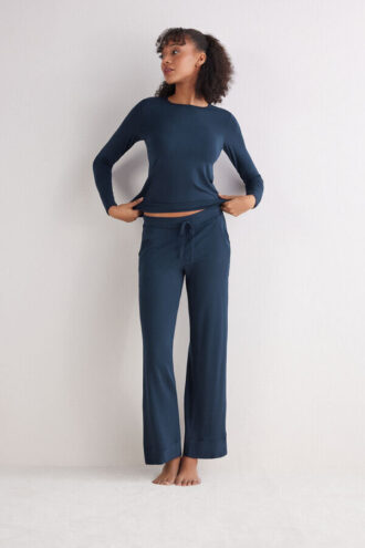 Full Length Modal Palazzo Pants