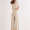 Full Length Palazzo Pants in 1 Cashmere