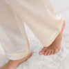 Full Length Silk Pants