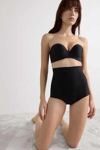 High Waist Shaping Hipster in Seamless Microfiber