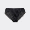 Lace and Silk Bikini Briefs