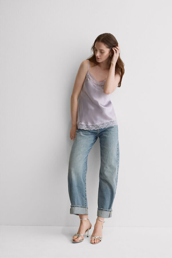 Lace and Silk Top Lace and Silk Top