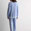 Lace Trim Full Length Pajamas in Modal