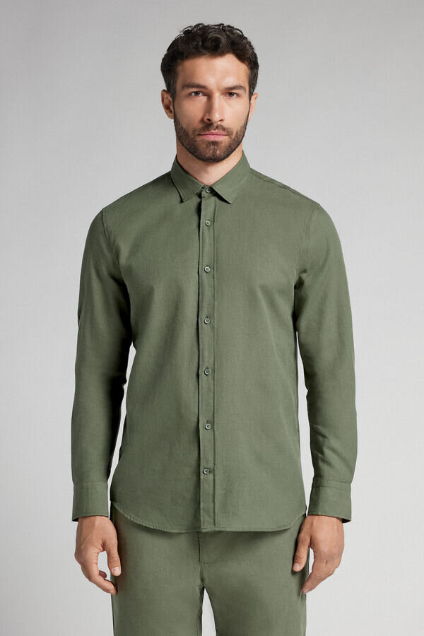 Linen and Cotton Shirt Linen and Cotton Shirt