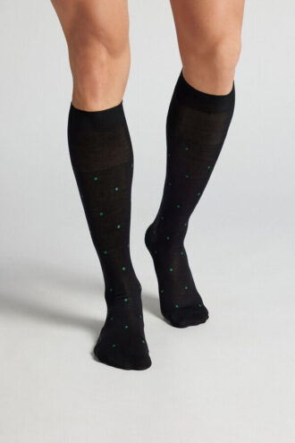 Lisle Knee Socks