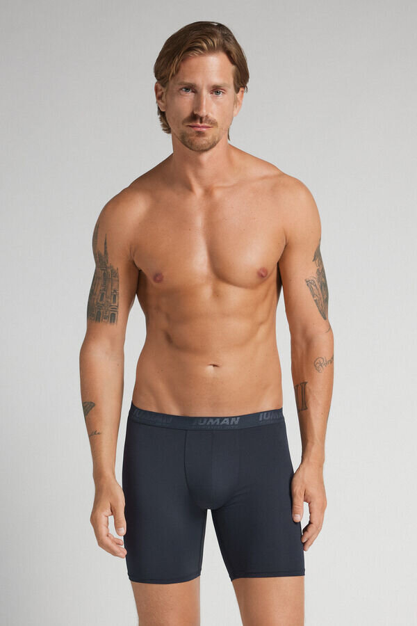 Long Microfiber Boxers Long Microfiber Boxers