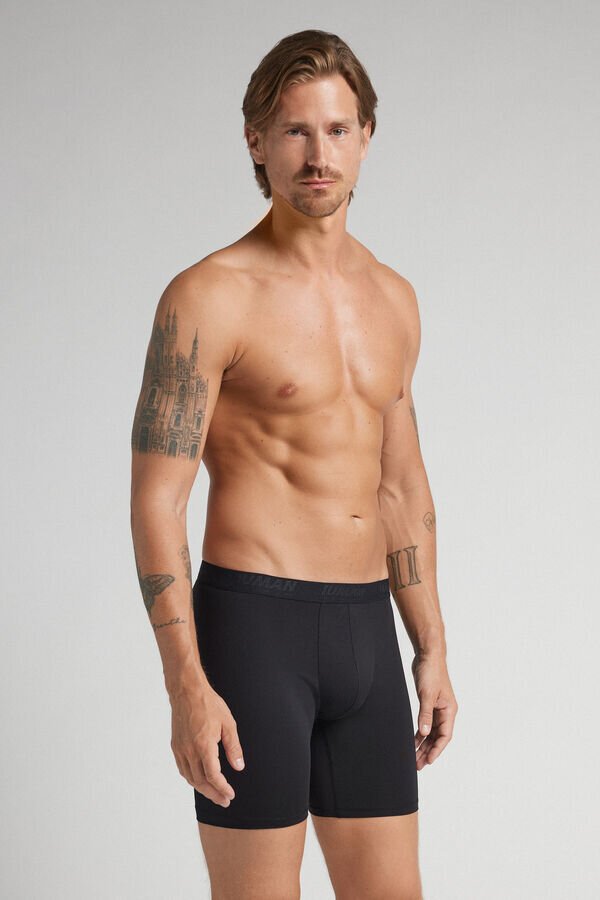 Long Microfiber Boxers Long Microfiber Boxers