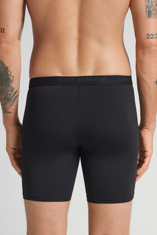 Long Microfiber Boxers Long Microfiber Boxers