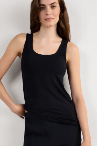 Long Micromodal Tank Top