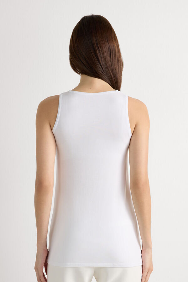 Long Micromodal Tank Top Long Micromodal Tank Top