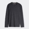 Long-Sleeve Crew-Neck Merino-Wool Top