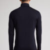 Long-Sleeve High-Neck Merino-Wool Top