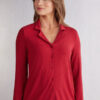 Long-Sleeve Micromodal Pajama Top